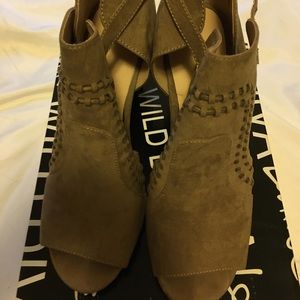 Brown heels ( booties)